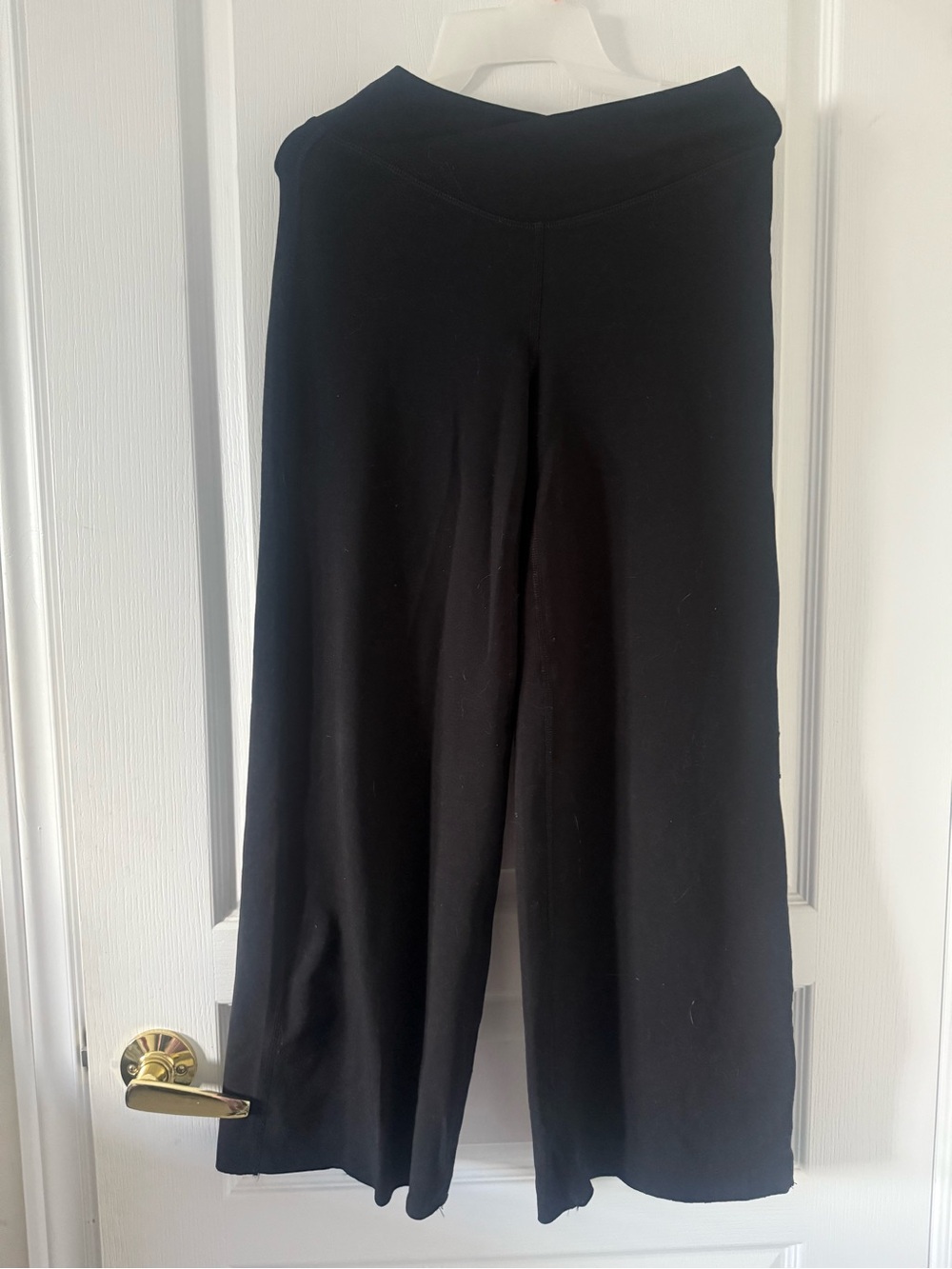 Black Wide Leg Yoga Pants